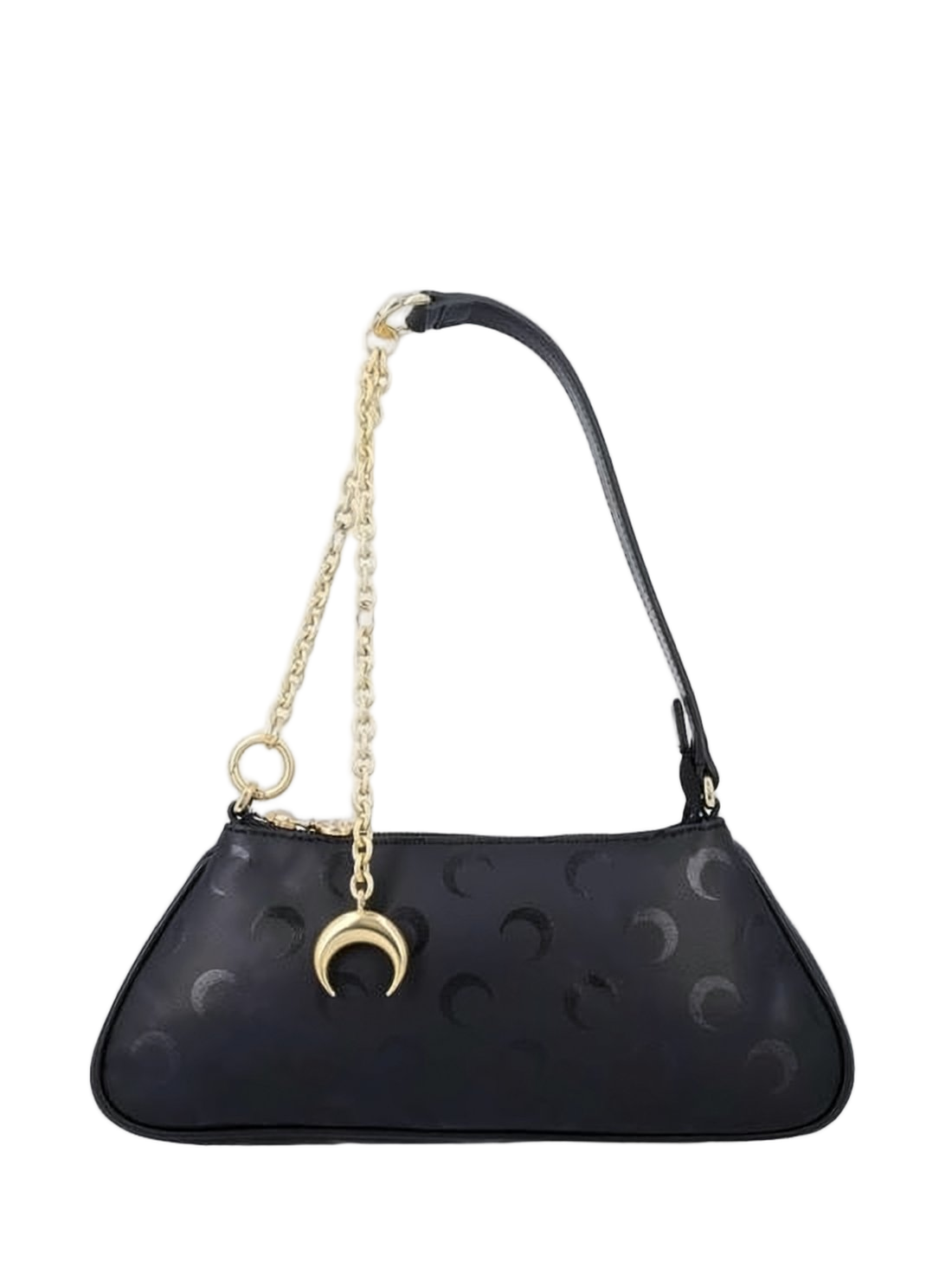 Elongated Black Tote Bag