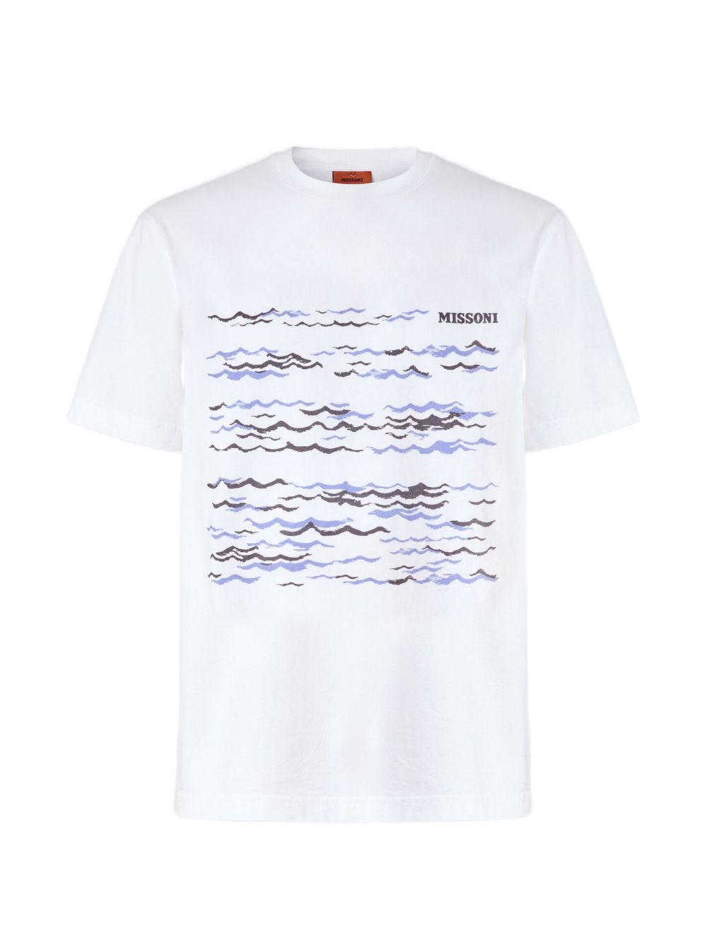 Multicolor Wave Print T-Shirt
