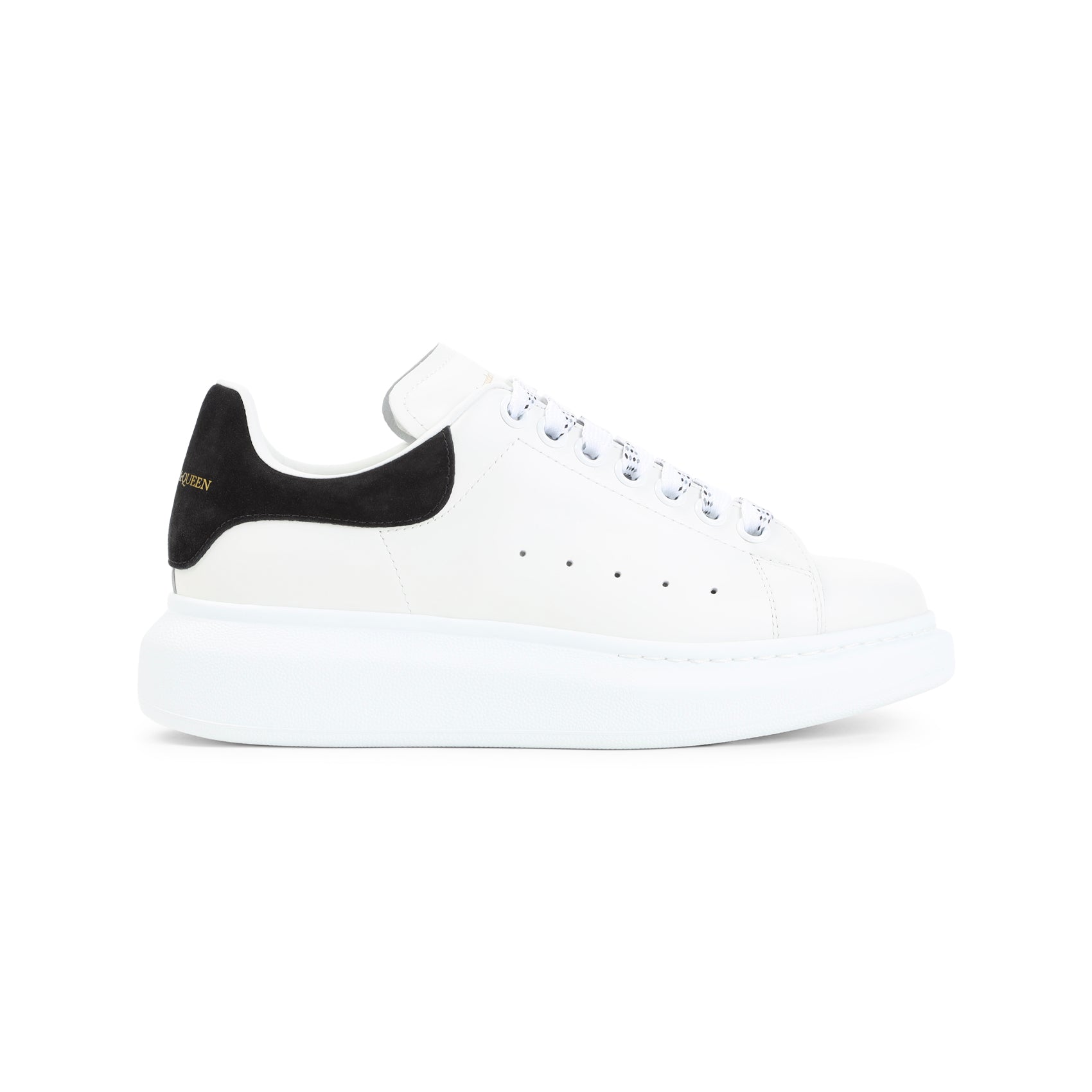 White Calf Leather Sneakers