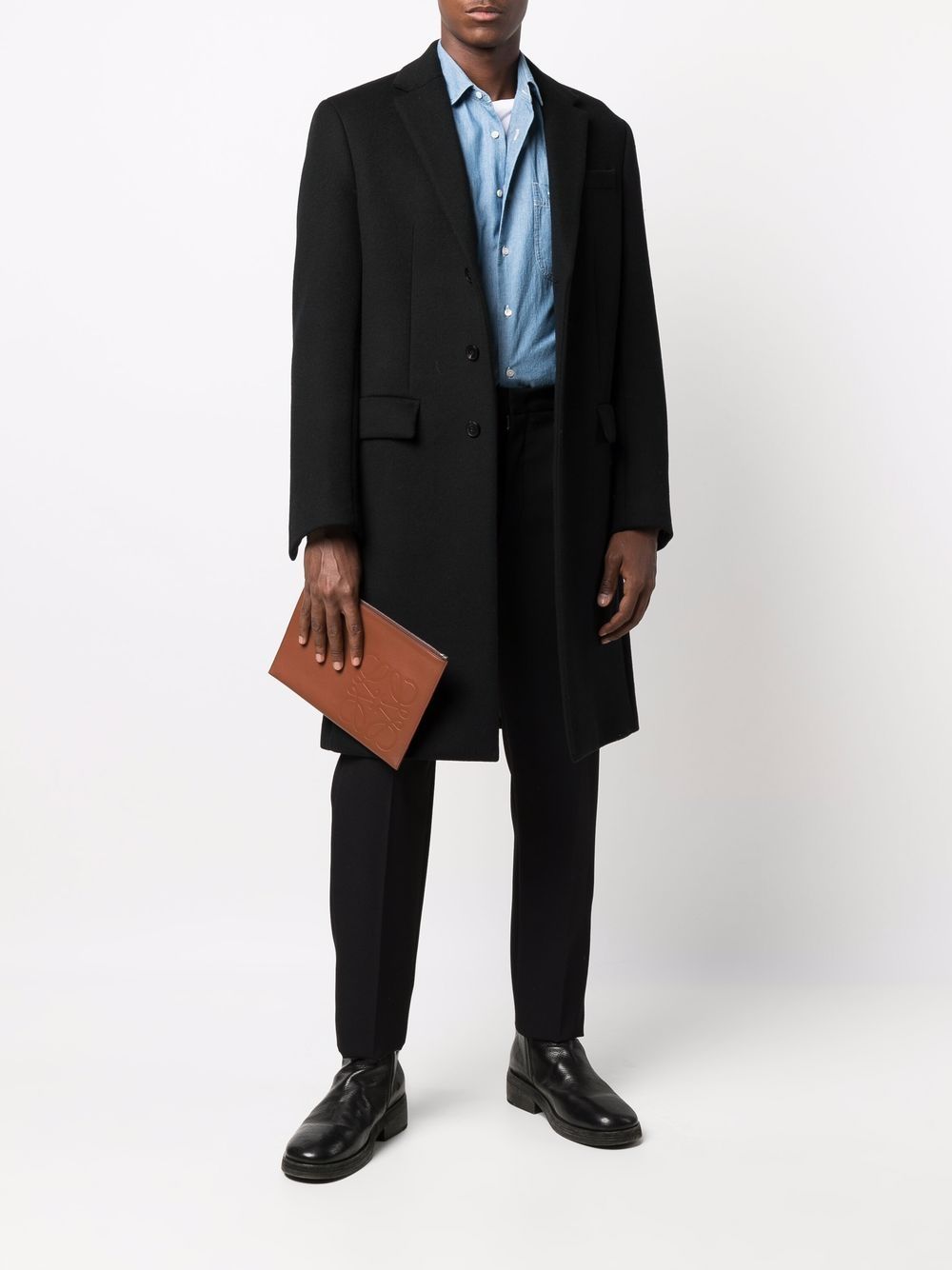 Japanese Chambray Cotton Work Shirt