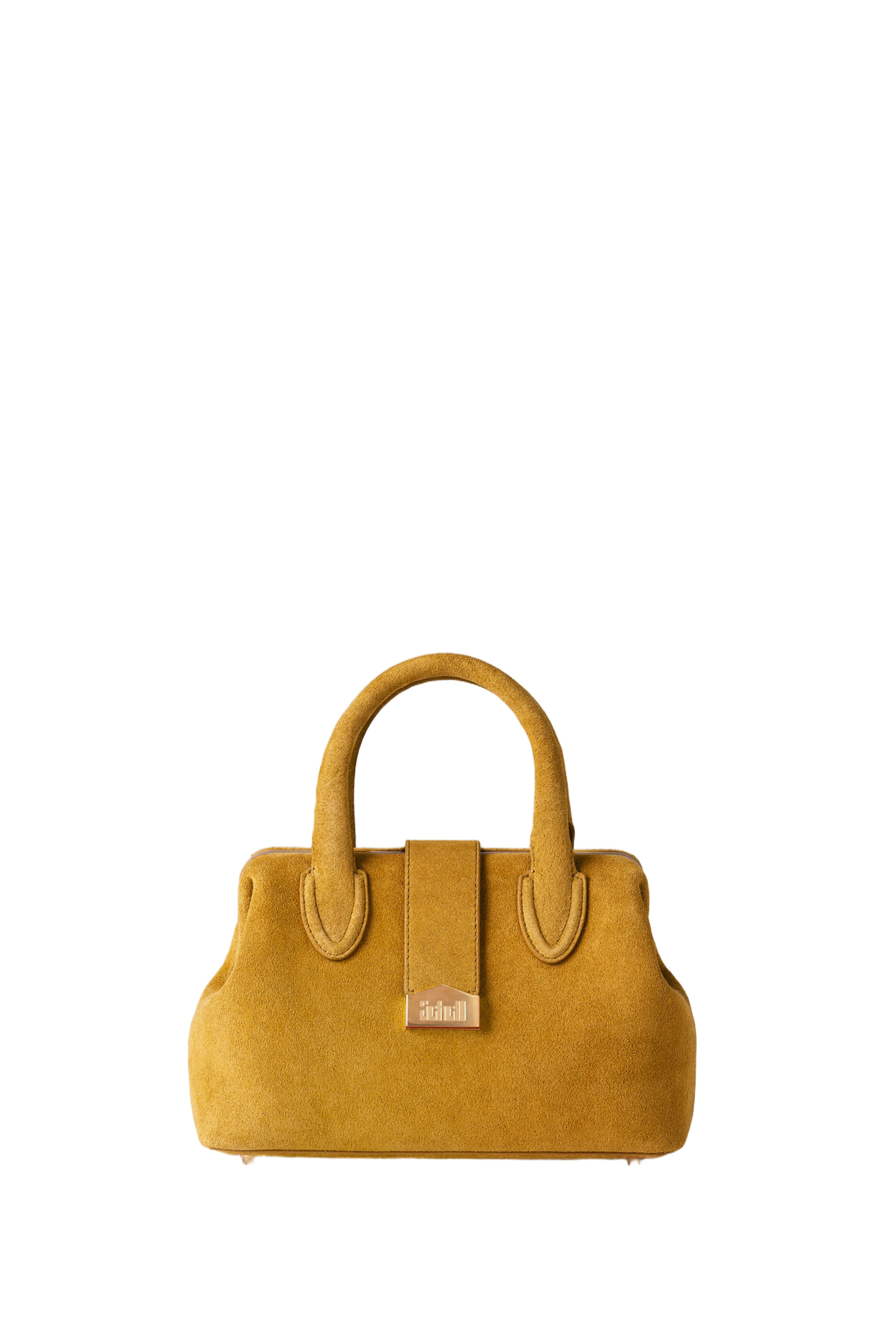 Small Calfskin Doctor Bag with Adjustable Strap
