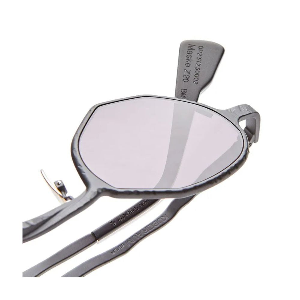 Mask Z20 Oval-Shaped Metal Frame Sunglasses