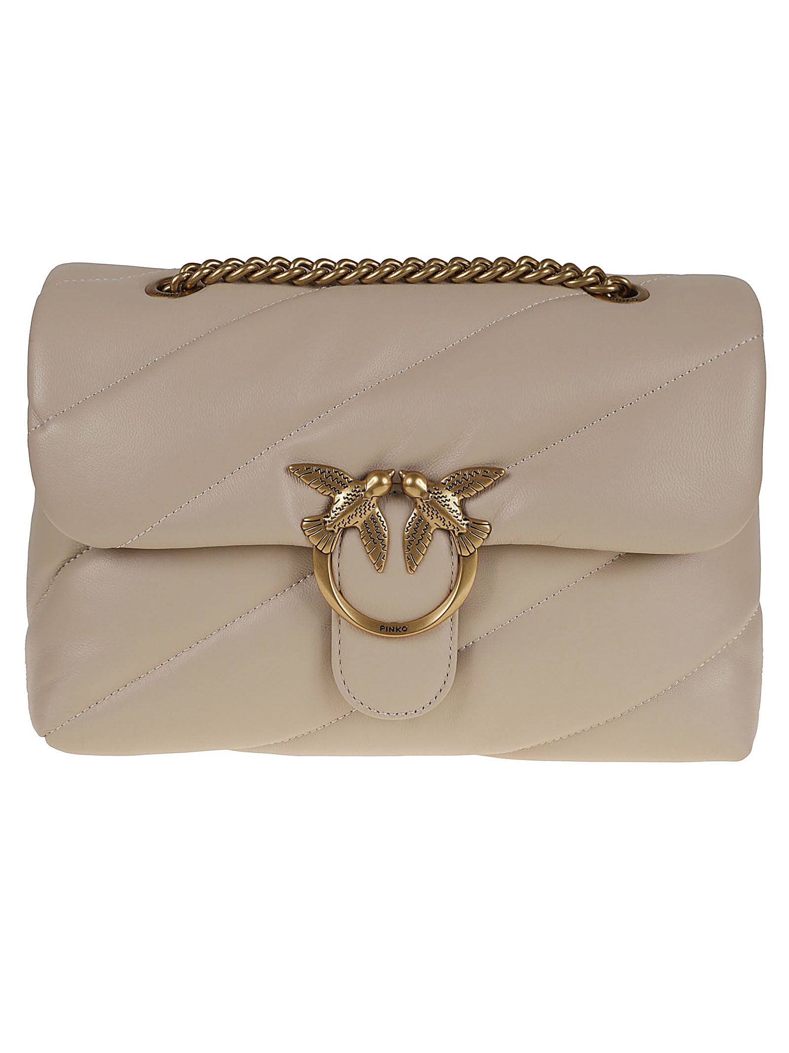 Quilted Calfskin Shoulder Bag