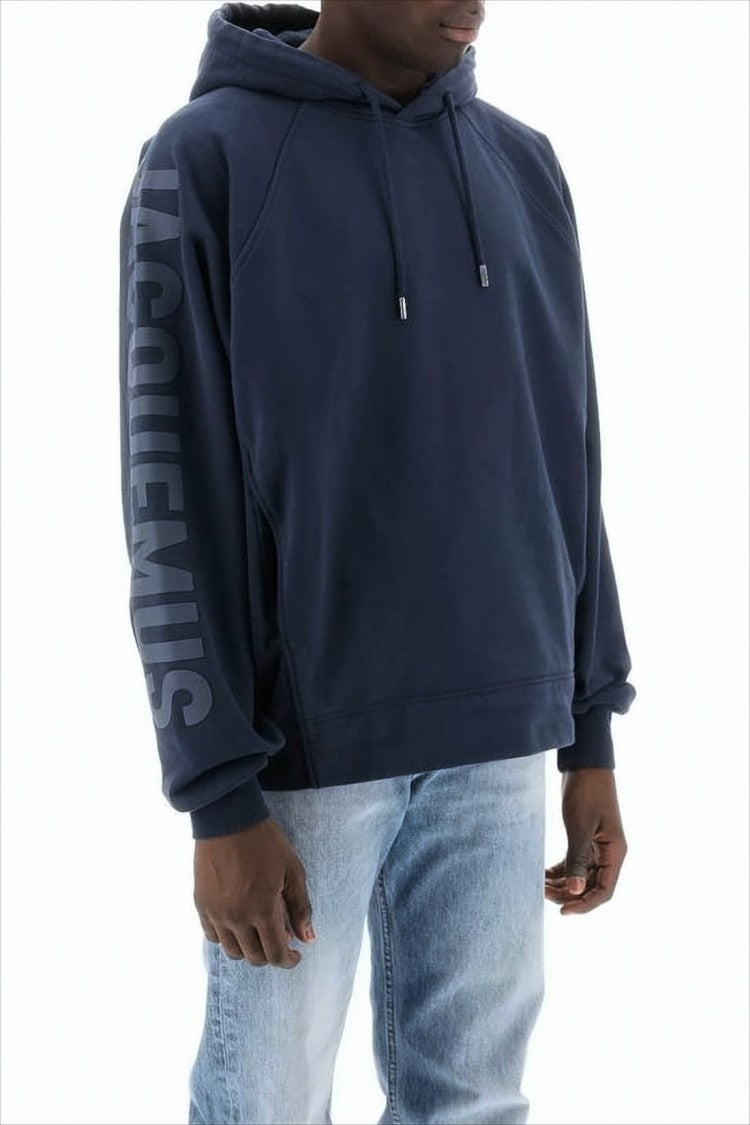 Relaxed Fit Cropped Hoodie with Raglan Sleeves