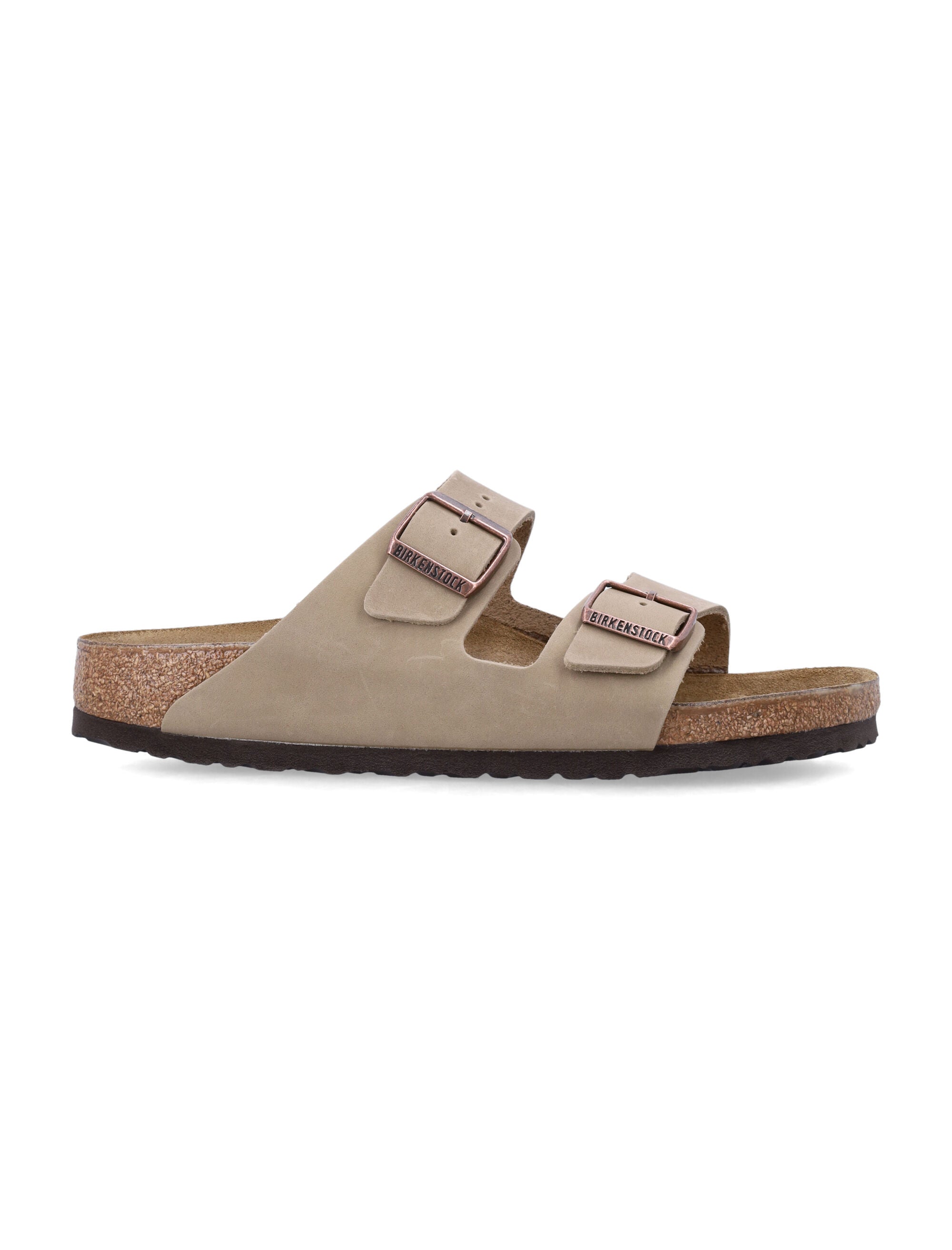 Tabacco Brown Arizona Oiled Leather Sandals