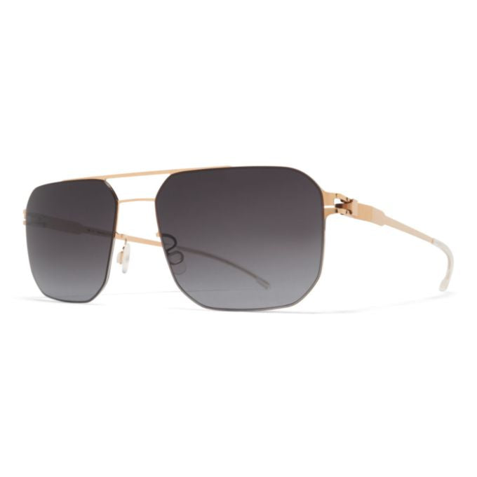 Rhys Gold-tone Metal Frame Sunglasses