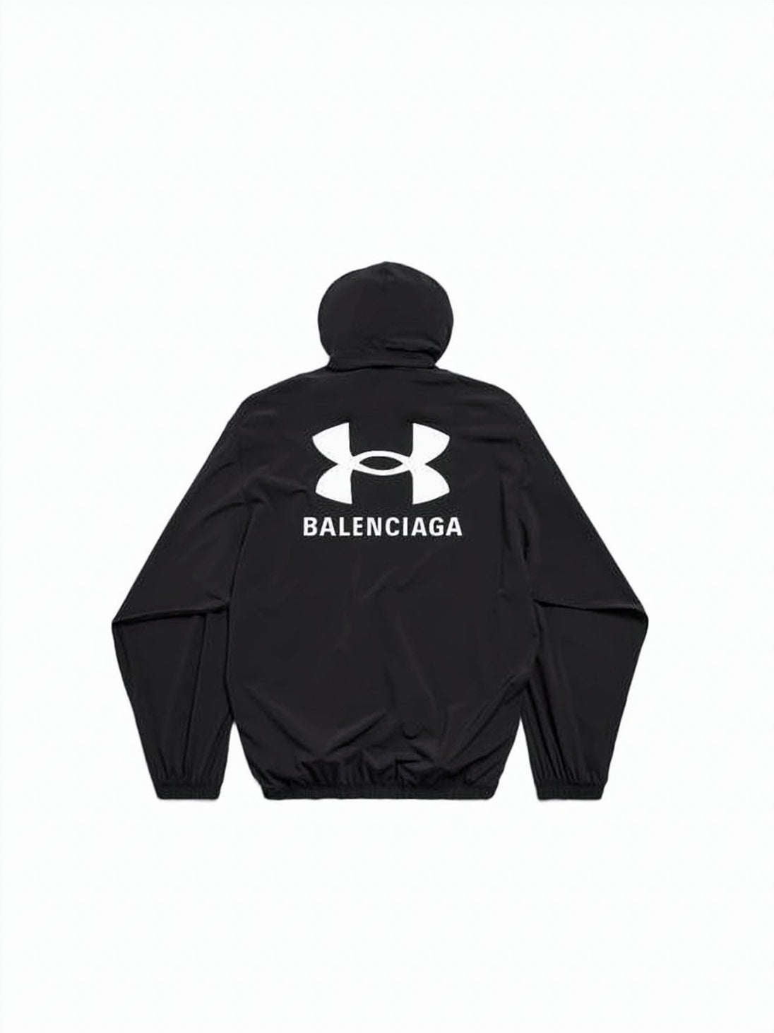 Hooded Black Padded Jacket