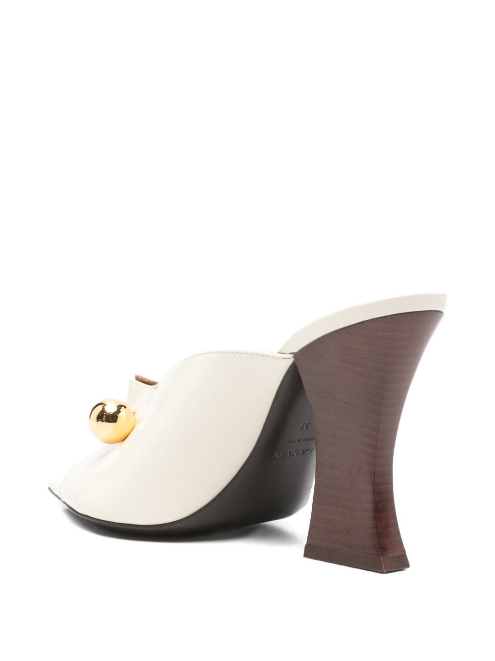Beige Neutrals Gold Hardware Open Sandals