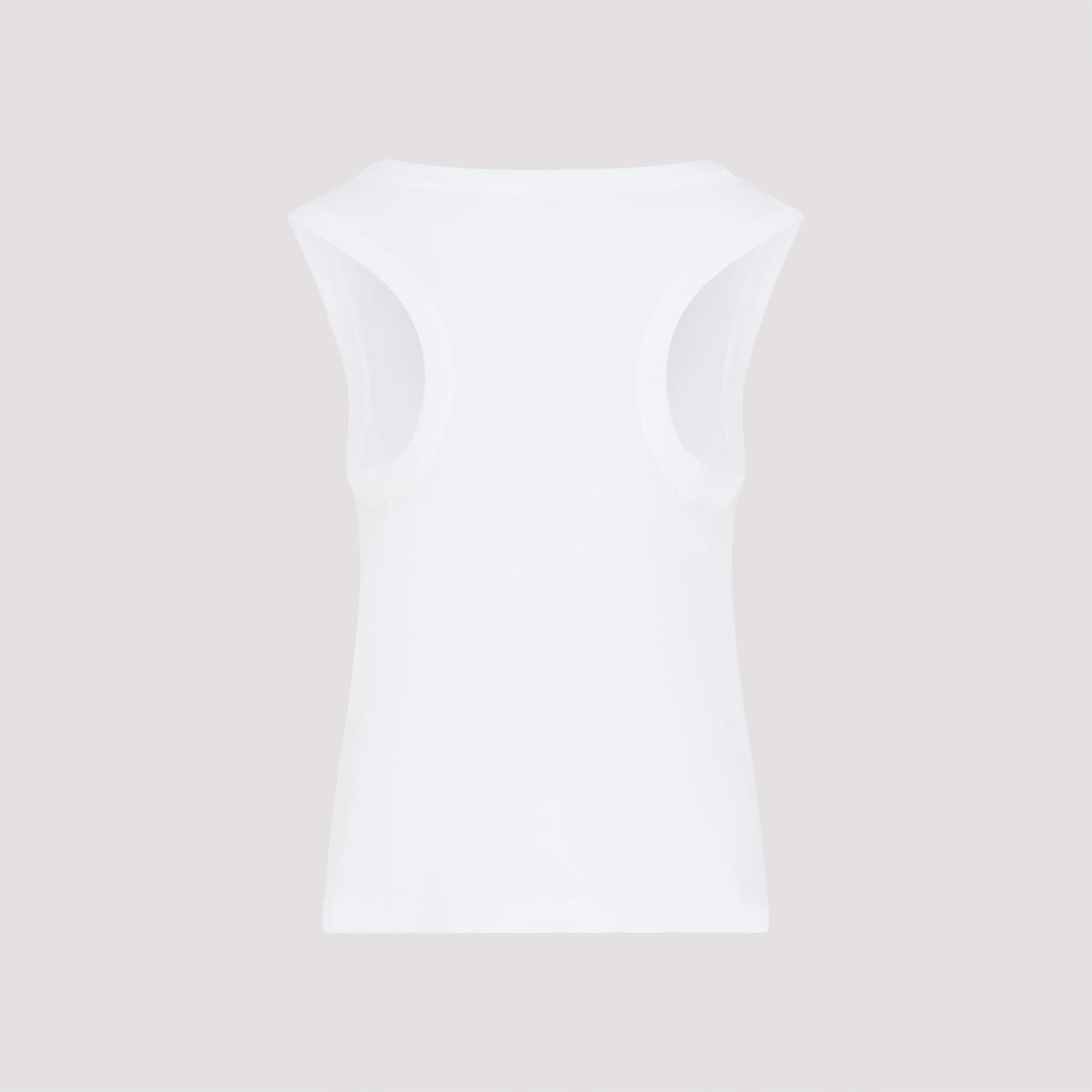 Relaxed-Fit Sleeveless Cotton Top