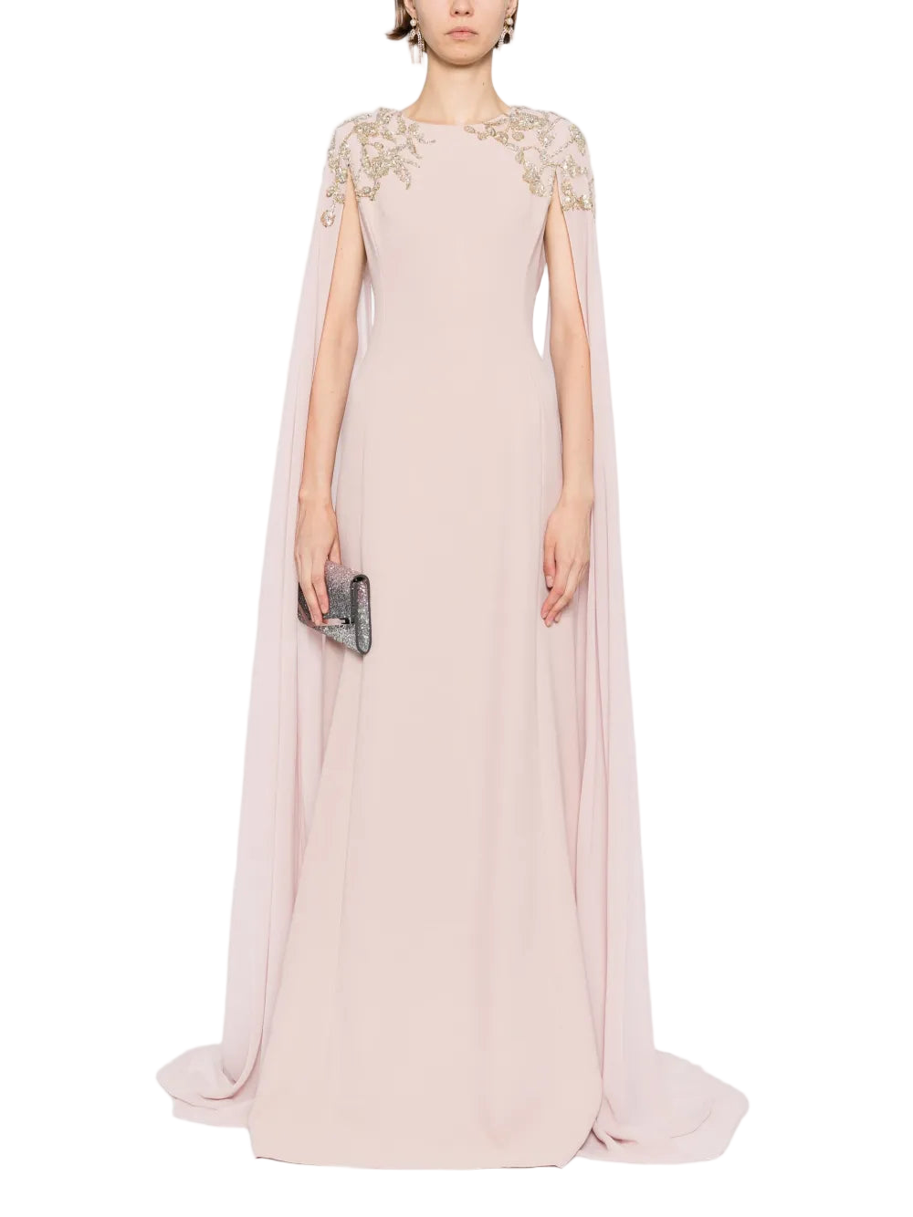 Zdobiony krepowy kaftan