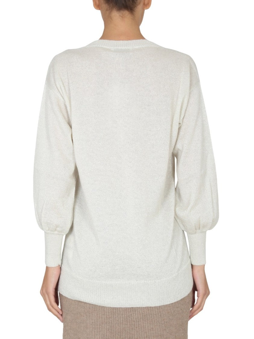 Relaxed Fit V-Neck Jersey