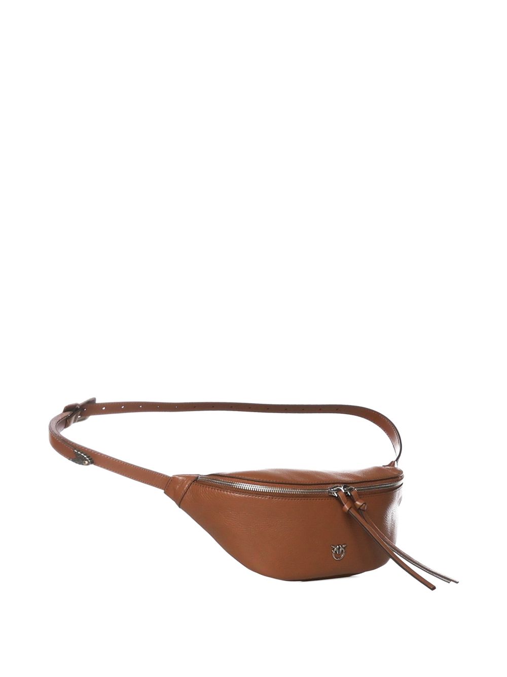Compact Smooth Leather Belt Bag