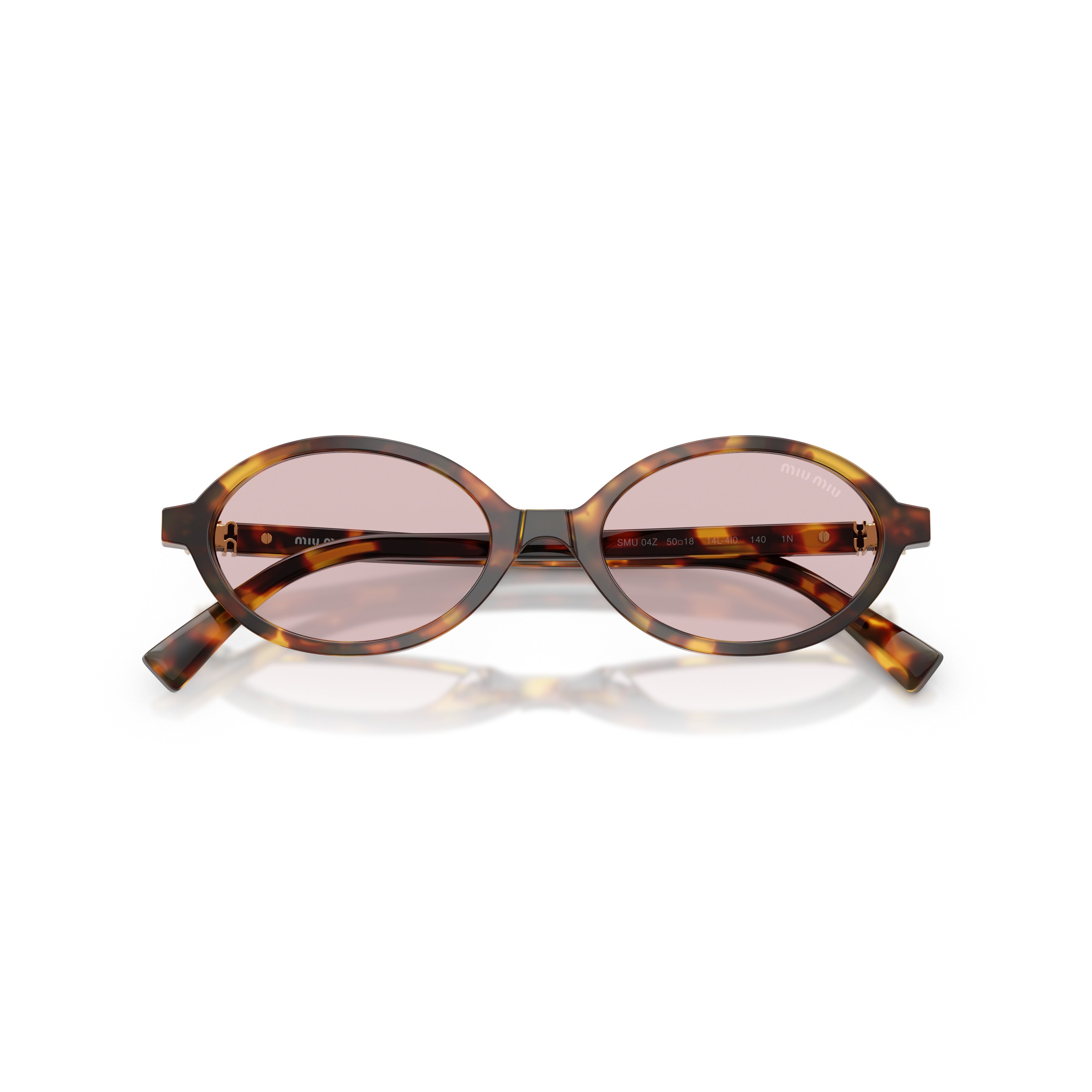0mu 04zs Tortoiseshell Oval Sunglasses