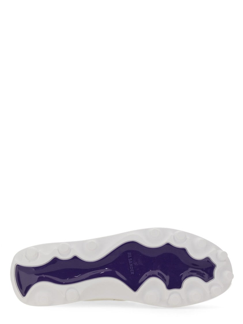 Orb Leather Sneakers With Chunky Sole