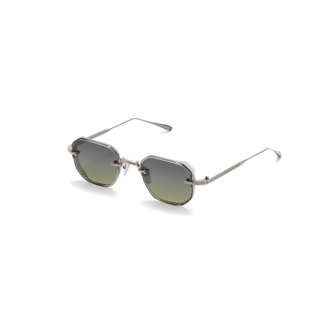 Geometric Octagonal Sunglasses With Gradient Tint