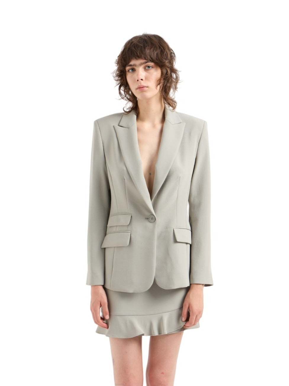 Single-Breasted Blazer