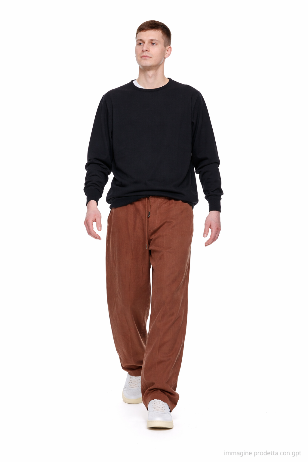Tragaki Brown Pajama Pants