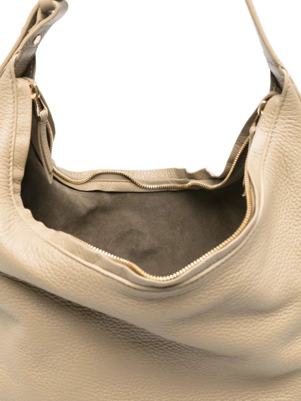 Structured Handbag With Top Handle And Detachable Shoulder Strap