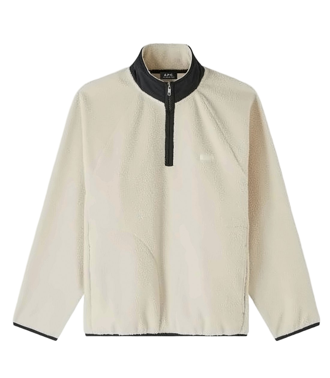 Long-Sleeve Top with Half-Zip Closure