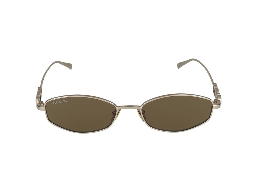 Sunglasses Gucci GG1802S 005 gold gold brown 55/18/145