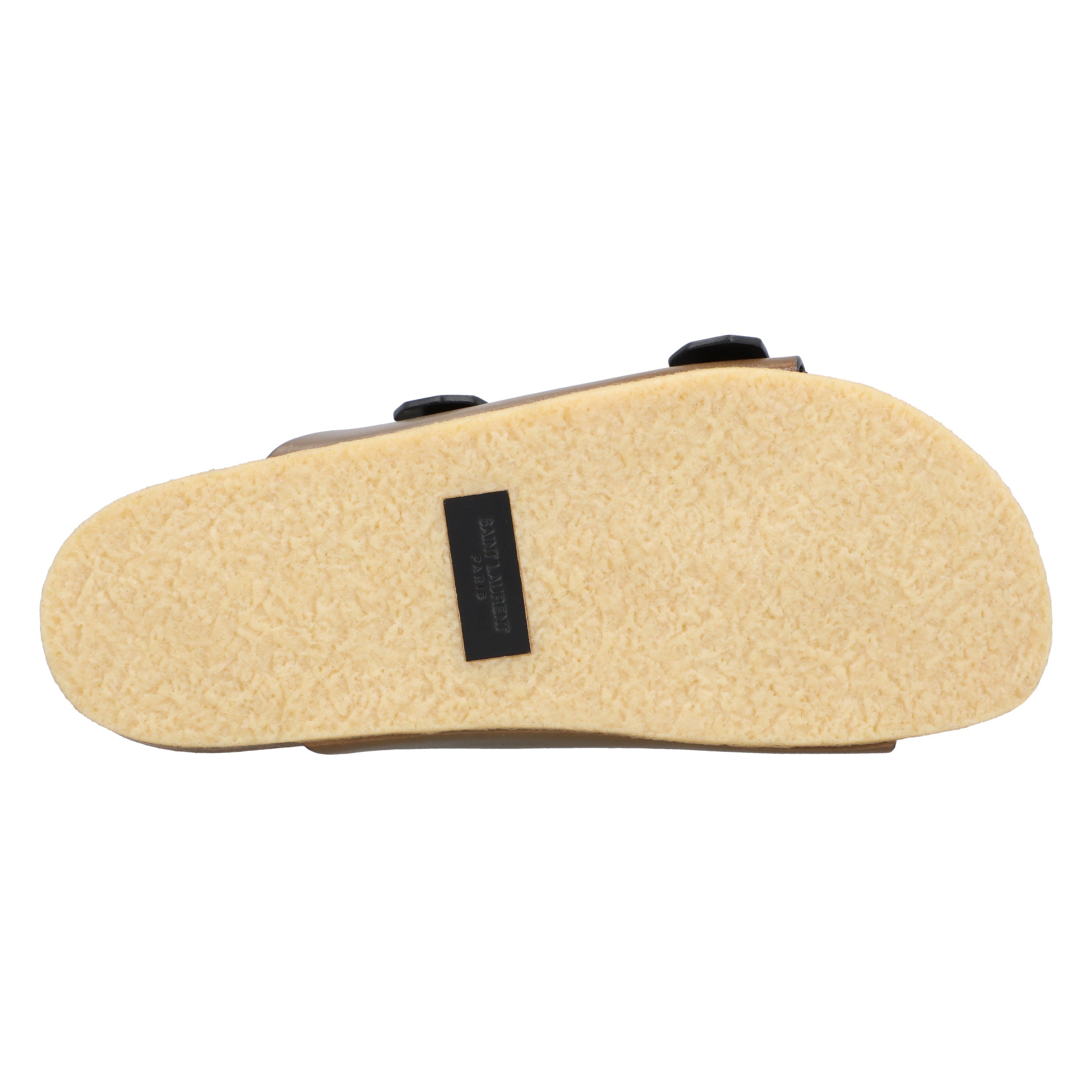 Smooth Leather "Jimmy" Flat Sandals