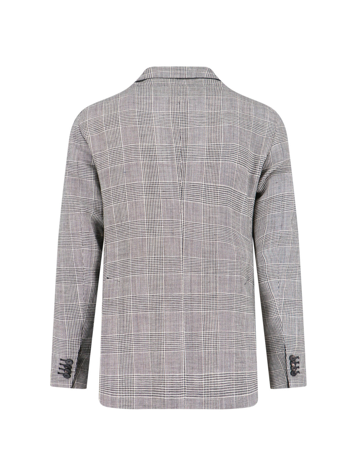 Single-Breasted Blazer – White
