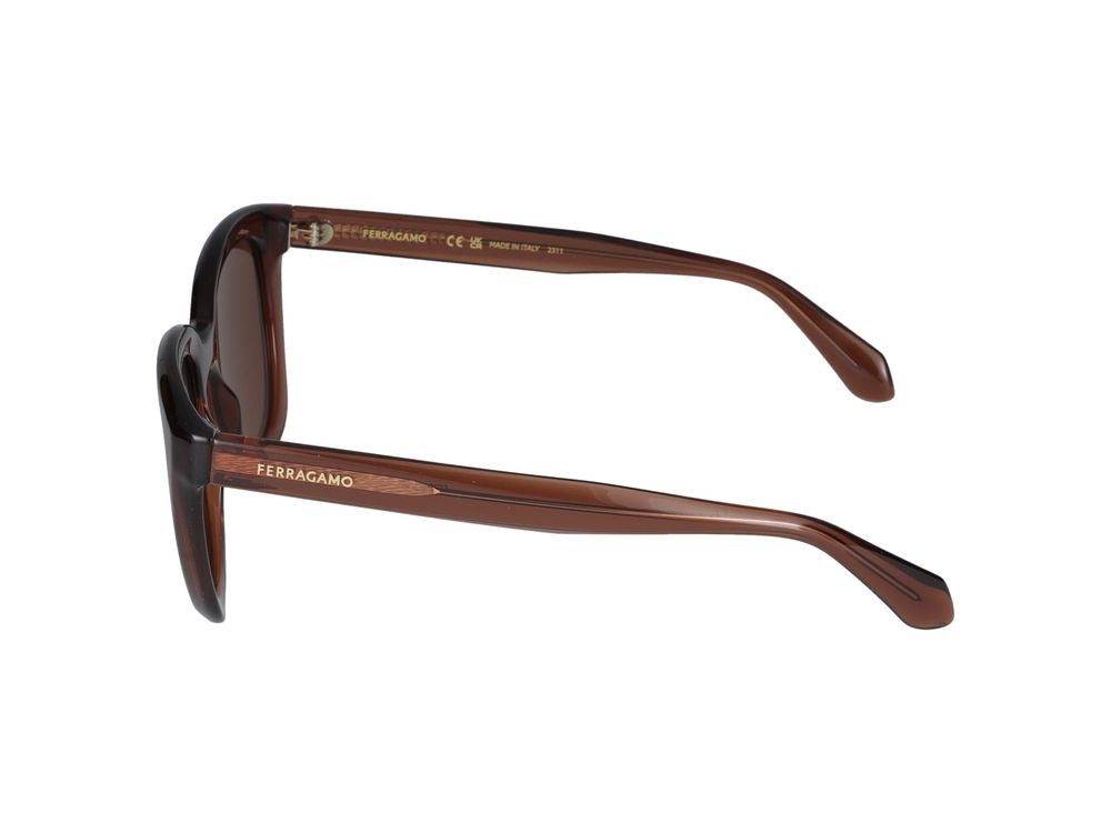 Sunglasses Salvatore Ferragamo SF2000S 232 Transparent Brown 52/21/145