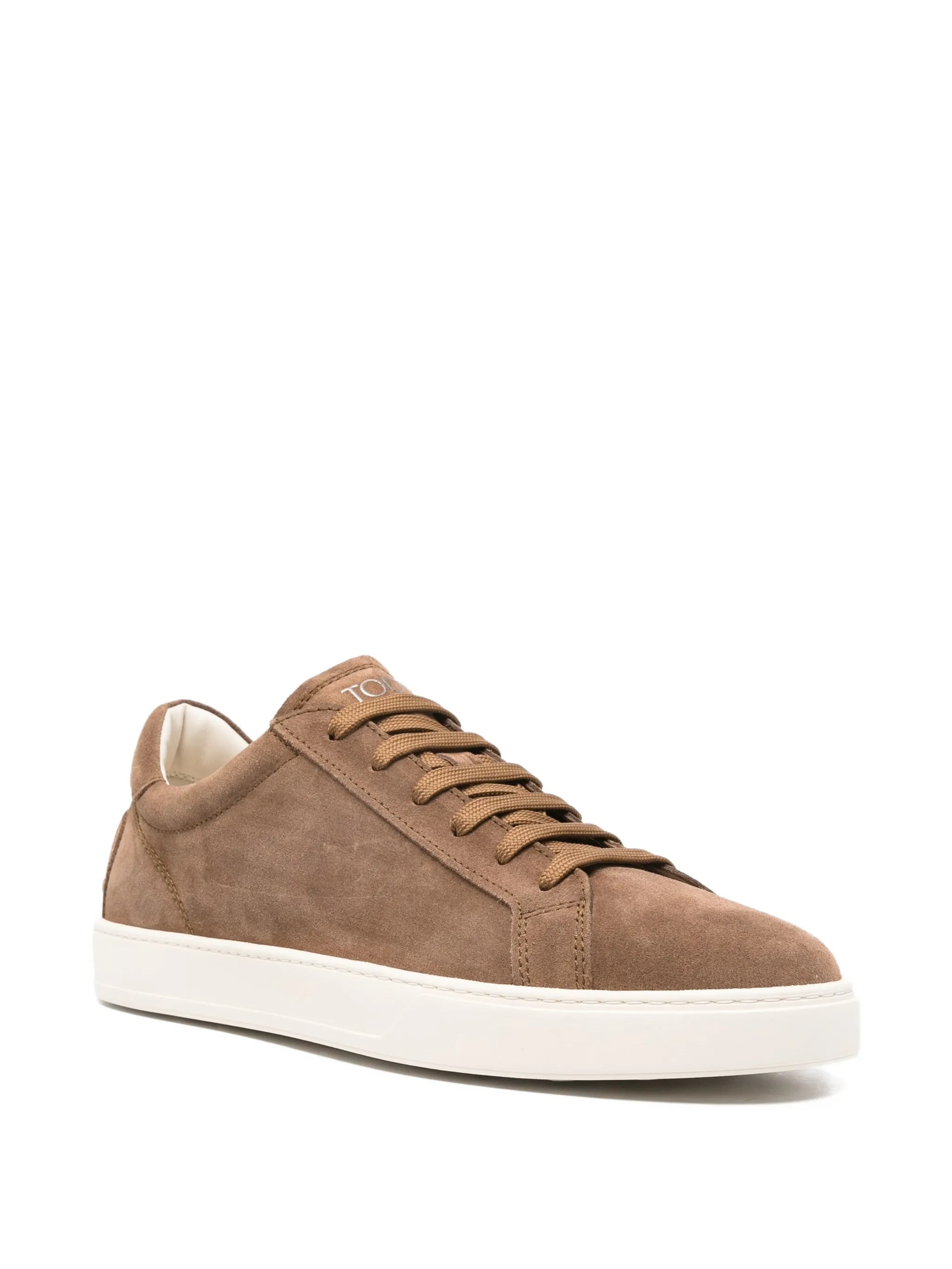 Brown Sneakers Suede Low-Top Sneakers