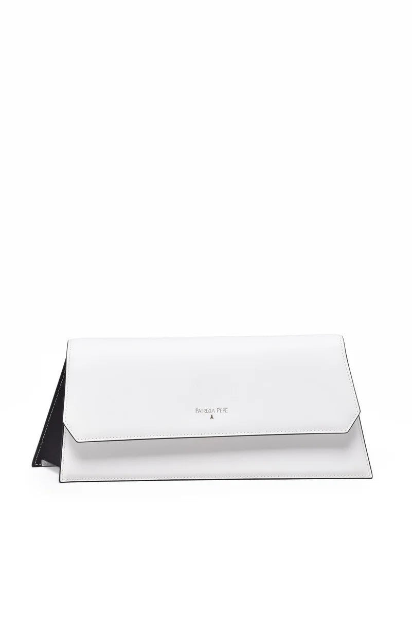 Baguette Shoulder Bag Leather - White
