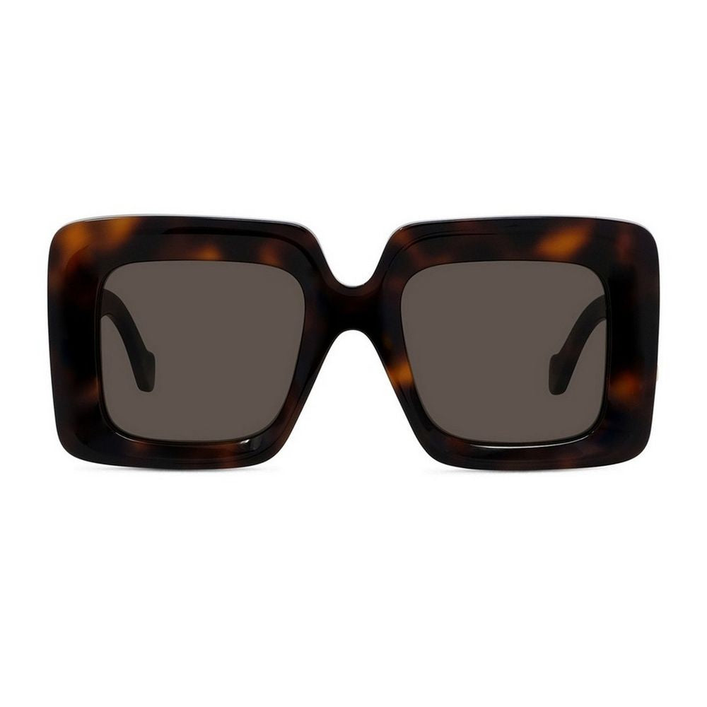 Anagram Oversized Square Sunglasses With Beveled Edges