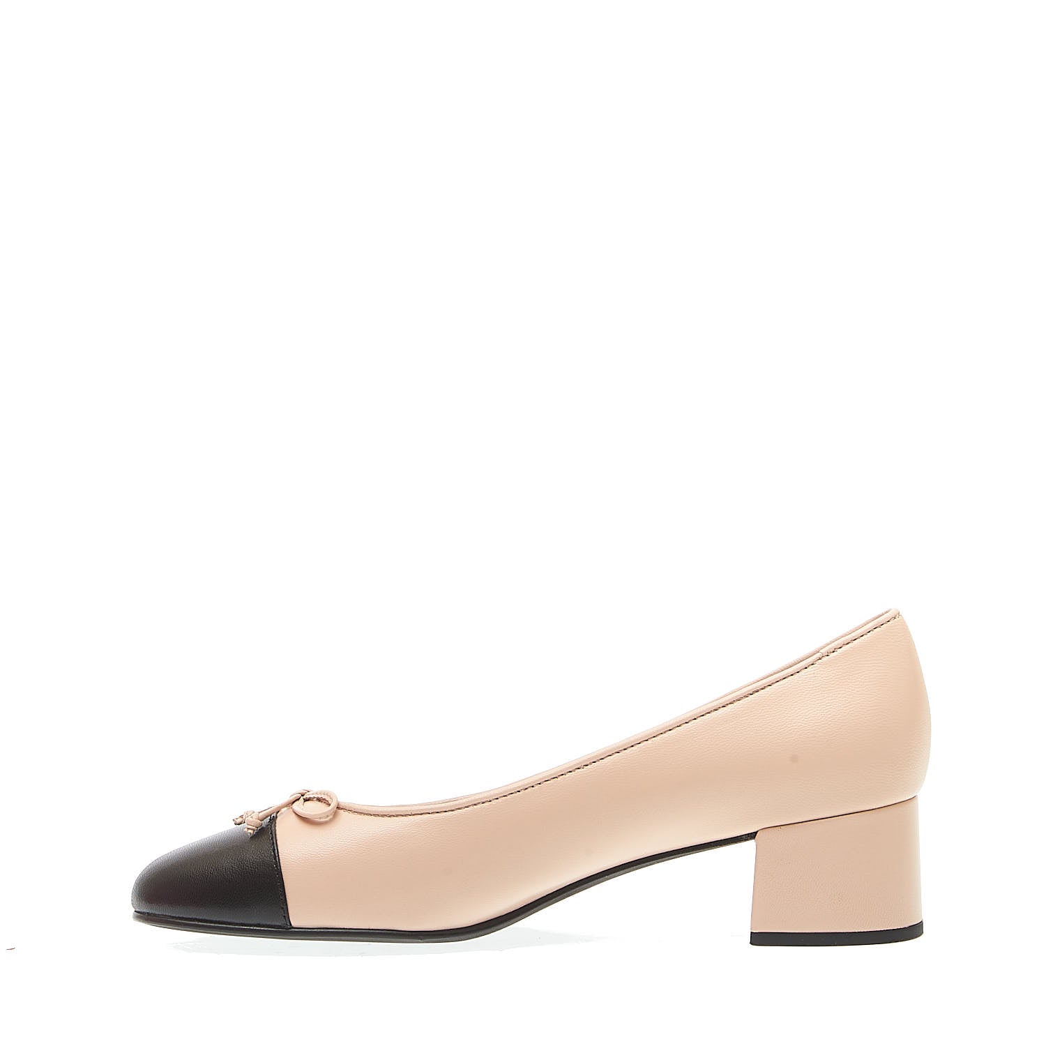 Pump Beige And Black
