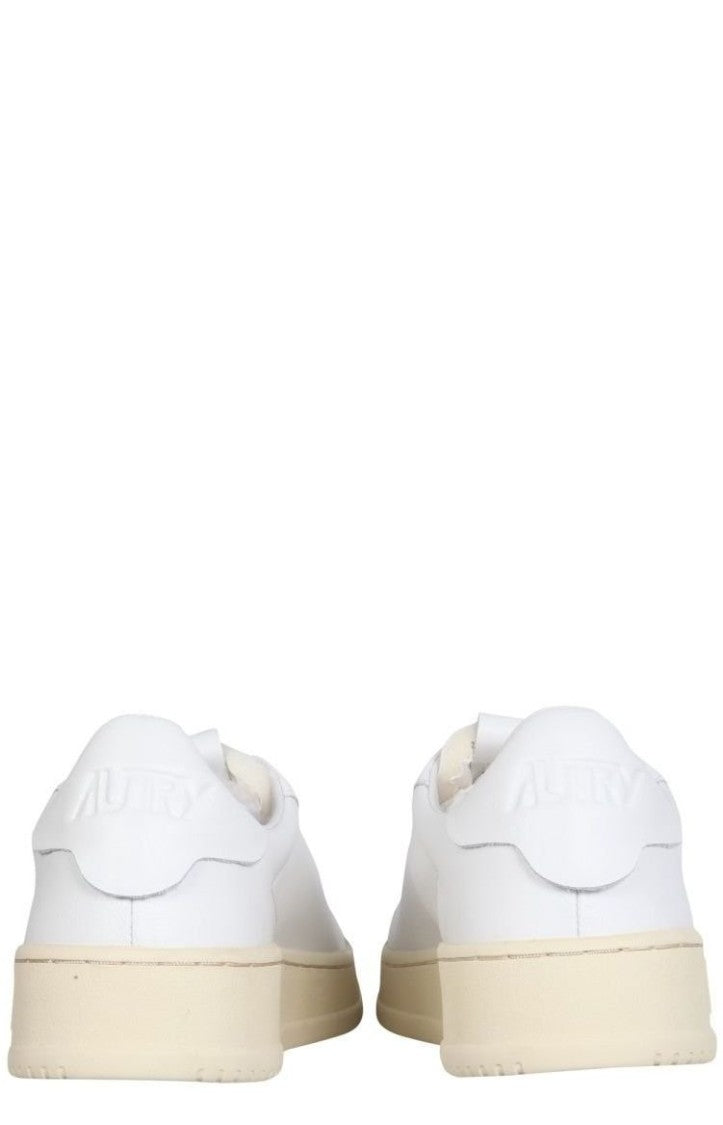 Classic Low-Top Sneakers With Perforated Detailing