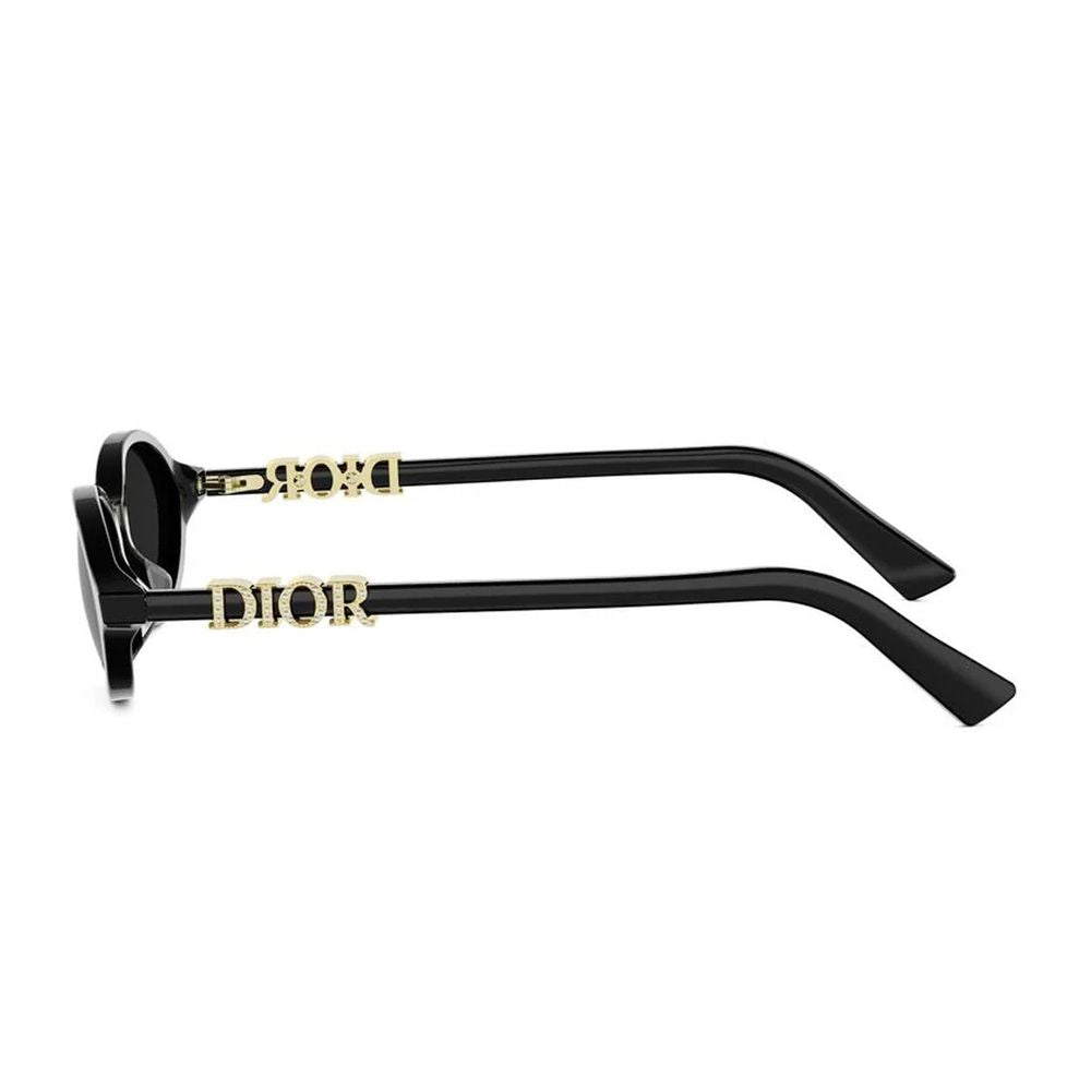 Treasure R1I Oval-Silhouette Black Acetate Diortreasure R1I Sunglasses