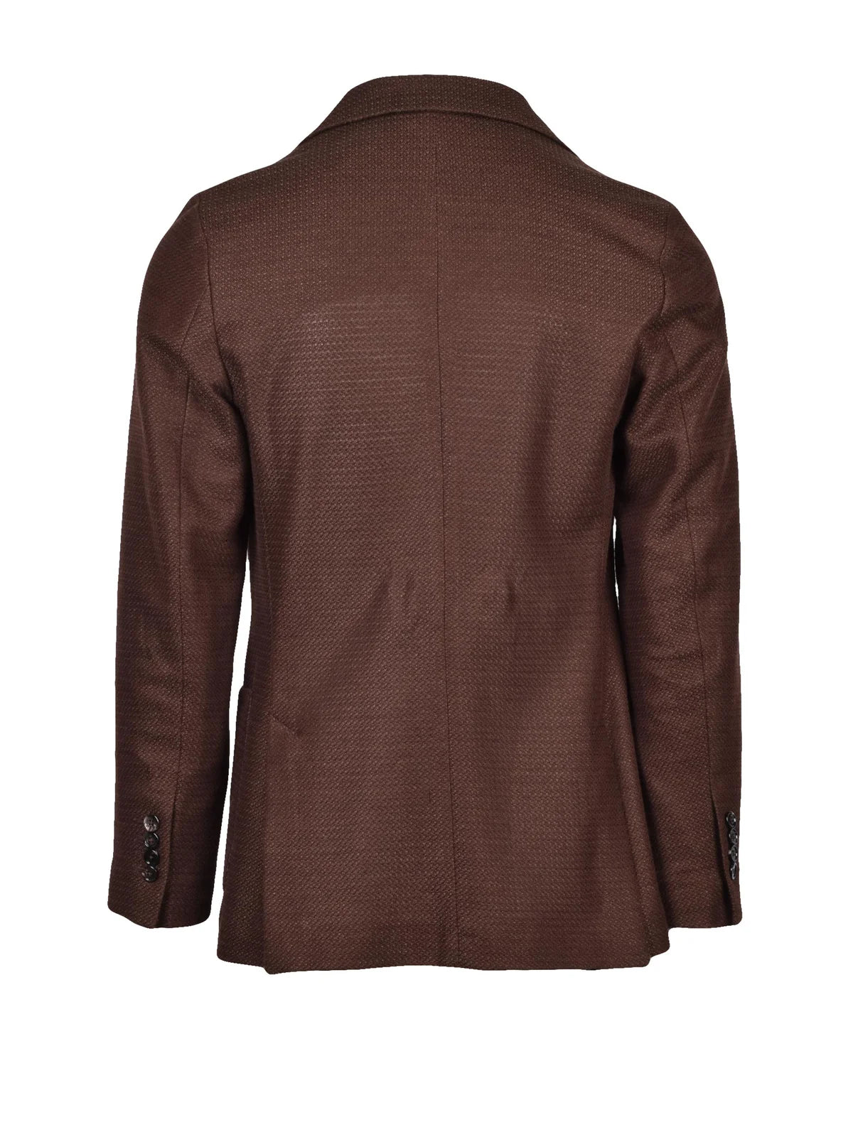 Cotton Linen Jacket Brown