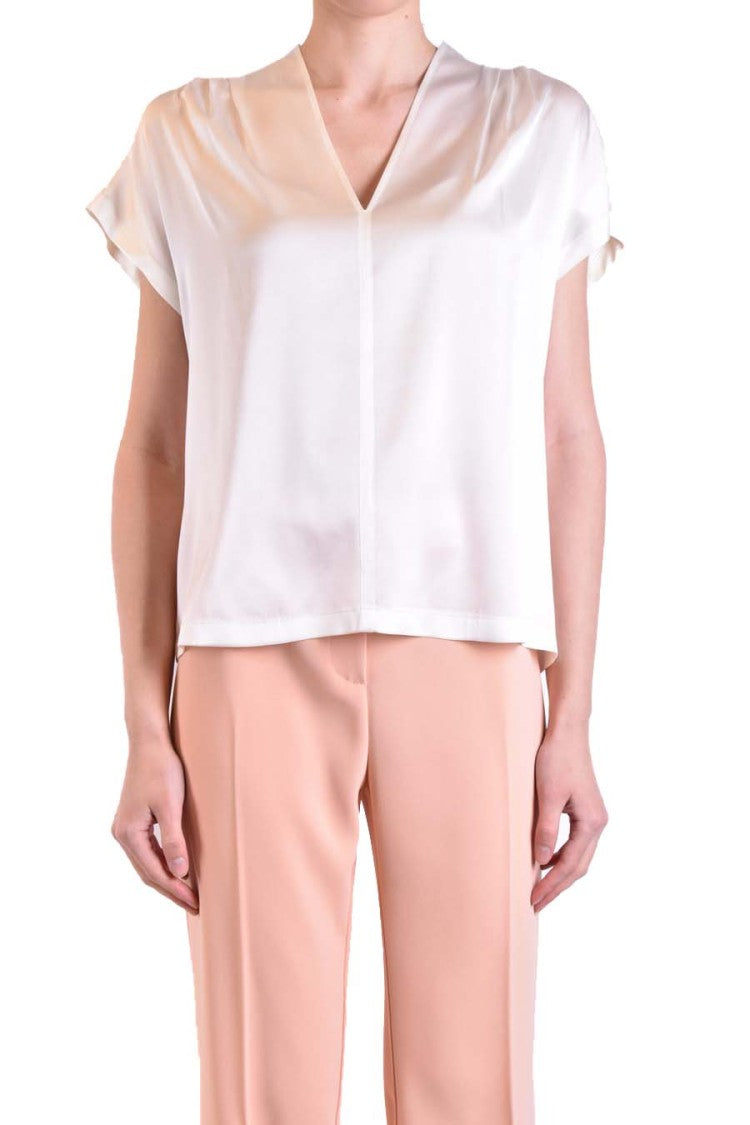 White Silk Shirt