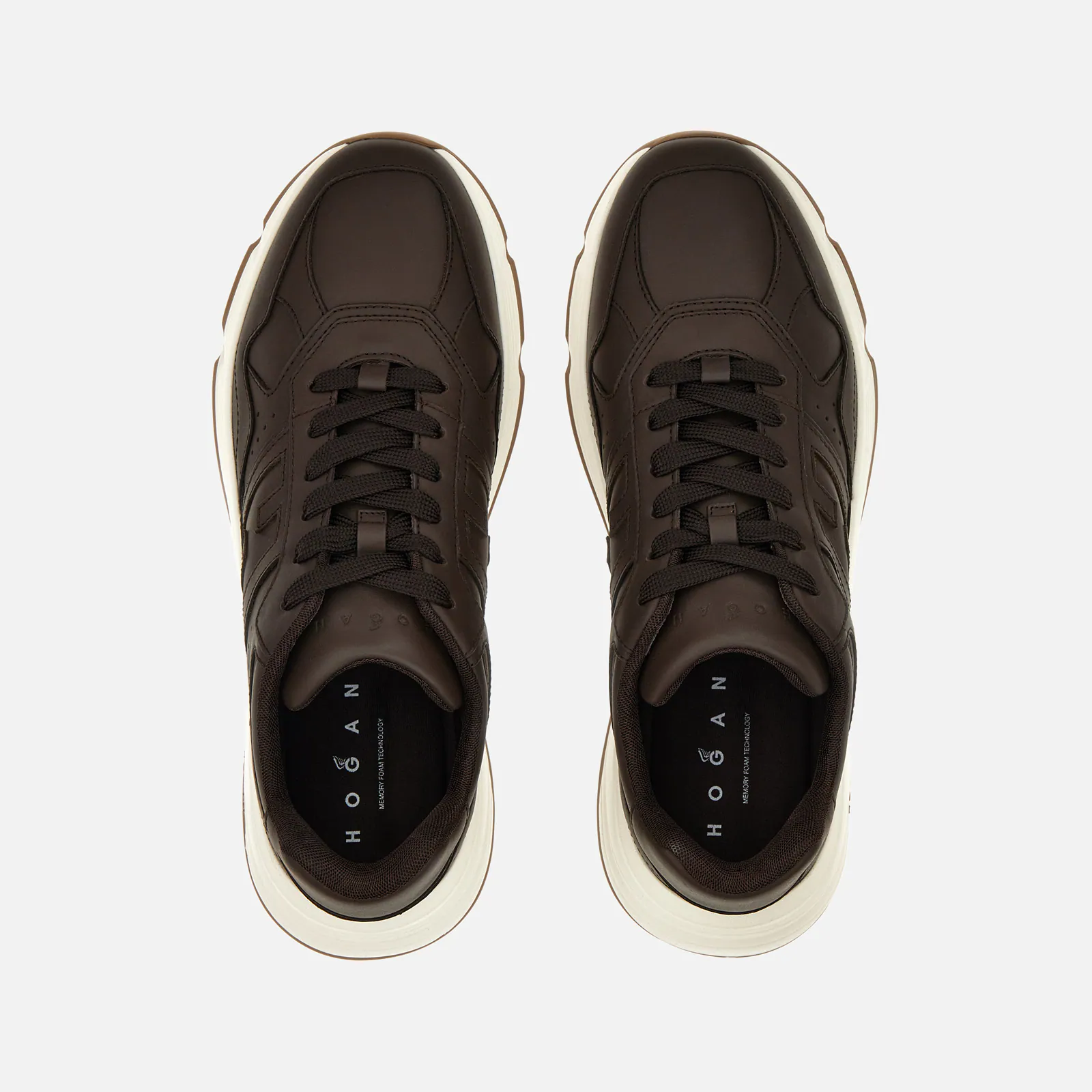 Hyperlight H Sneakers In Calfskin Leather