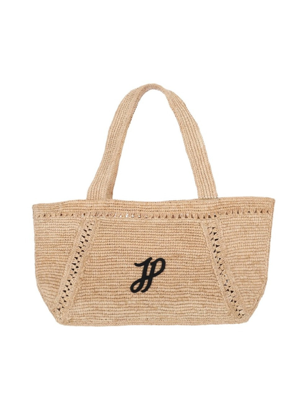 "Trapezio" Large Tote – Beige