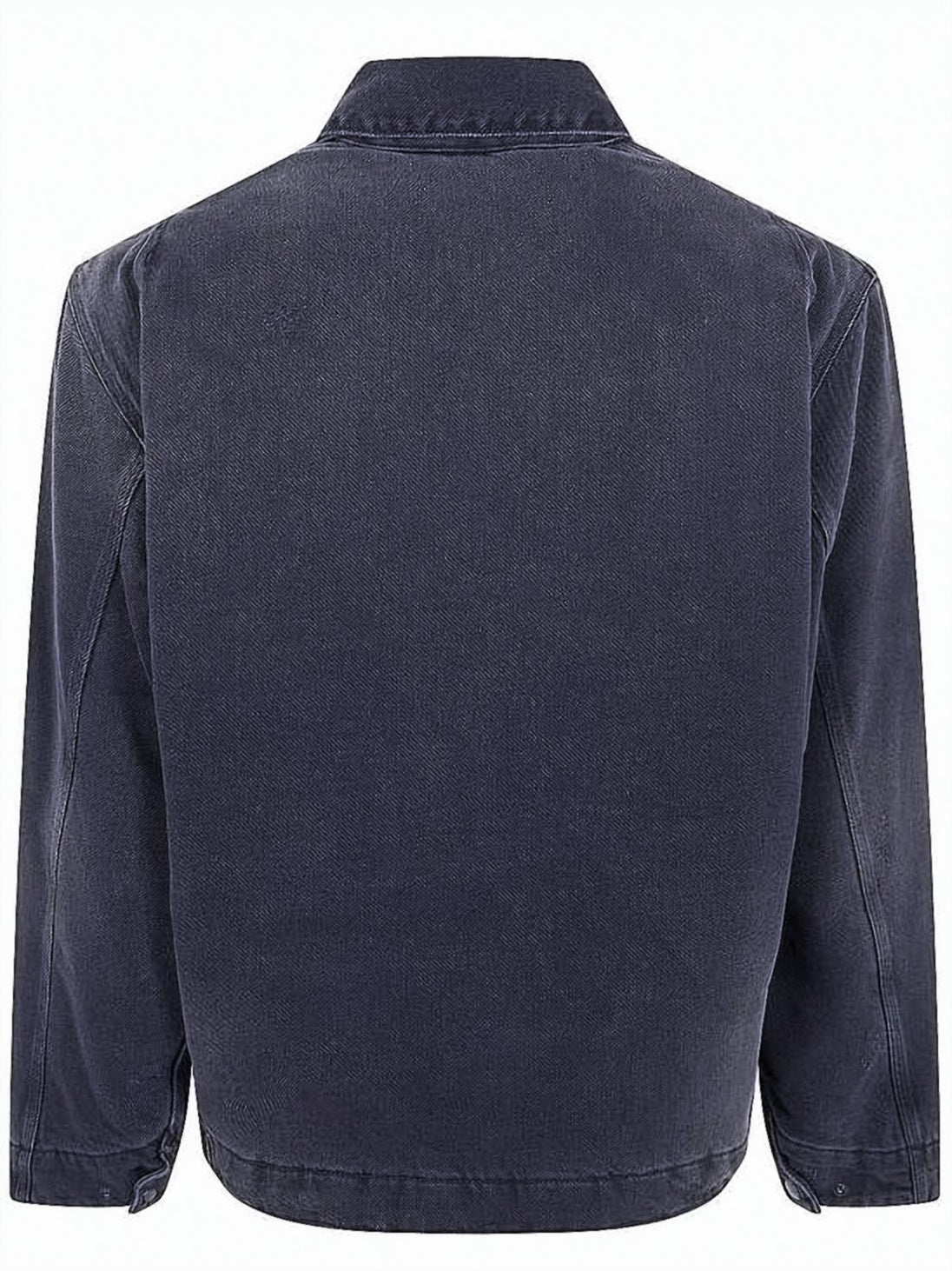 Boxy Cropped Jacket with Classic Collar