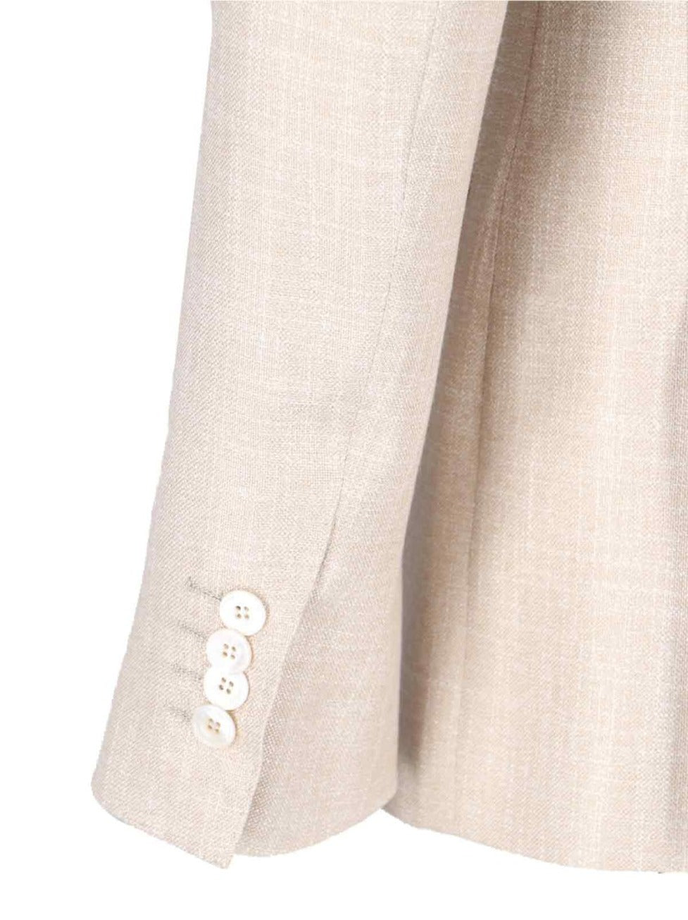 Double-Breasted Blazer - Beige