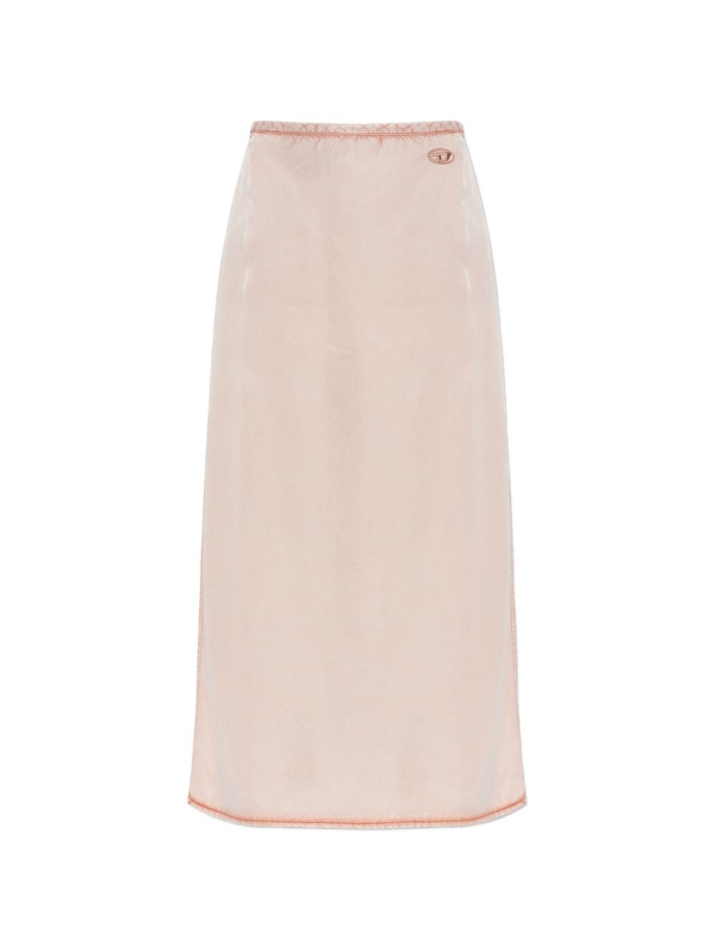 Midi Skirt In Silk And Nylon Blend