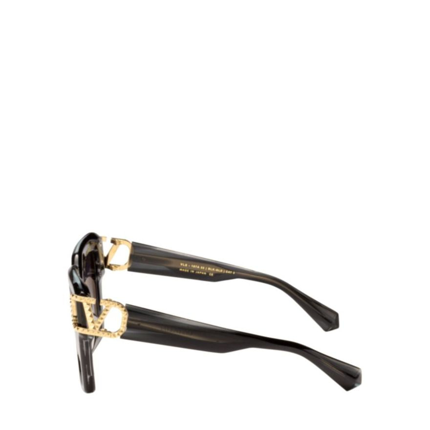 V - Uno Oversized Square Frame Sunglasses