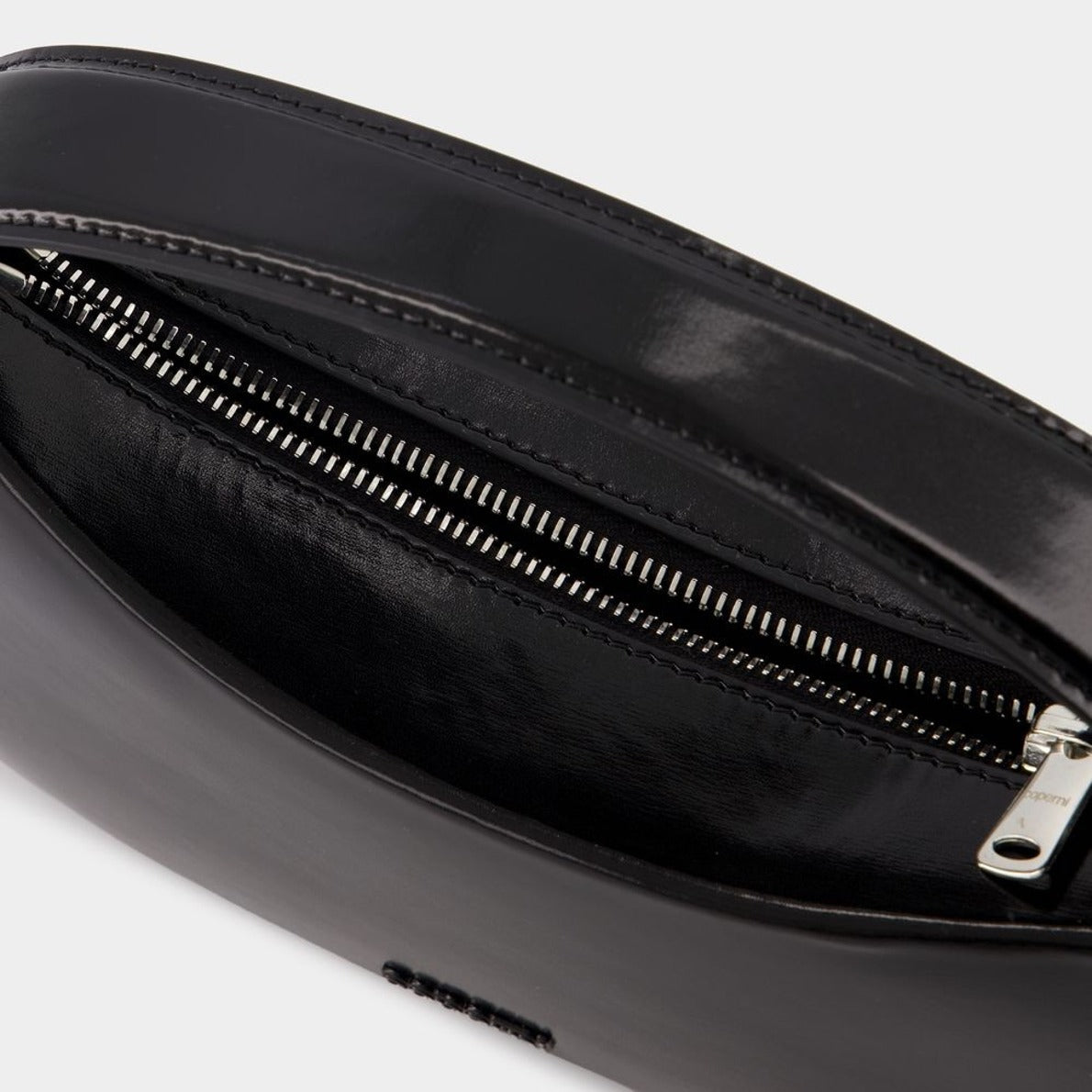 Small Sound Swipe Bag - Leather - Black