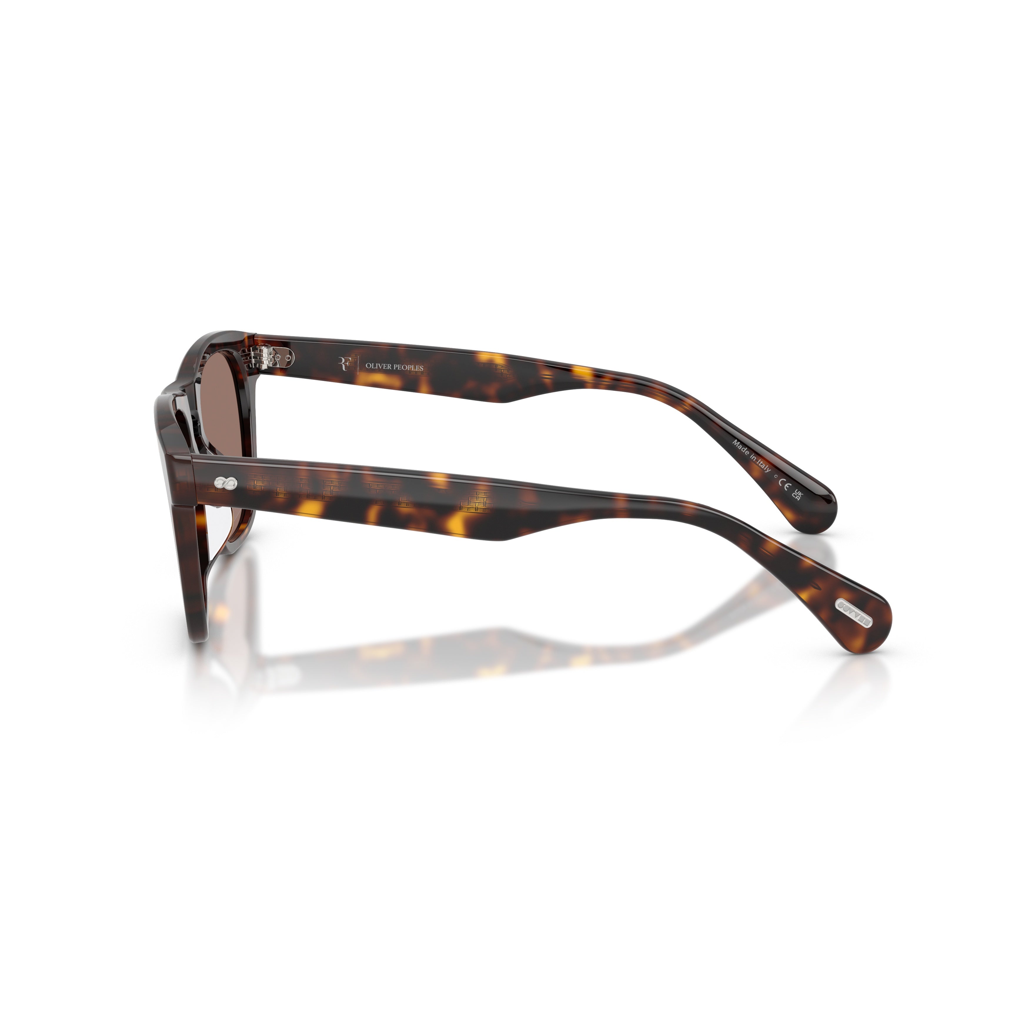 0ov5555su Classic Tortoiseshell Square Frame Sunglasses