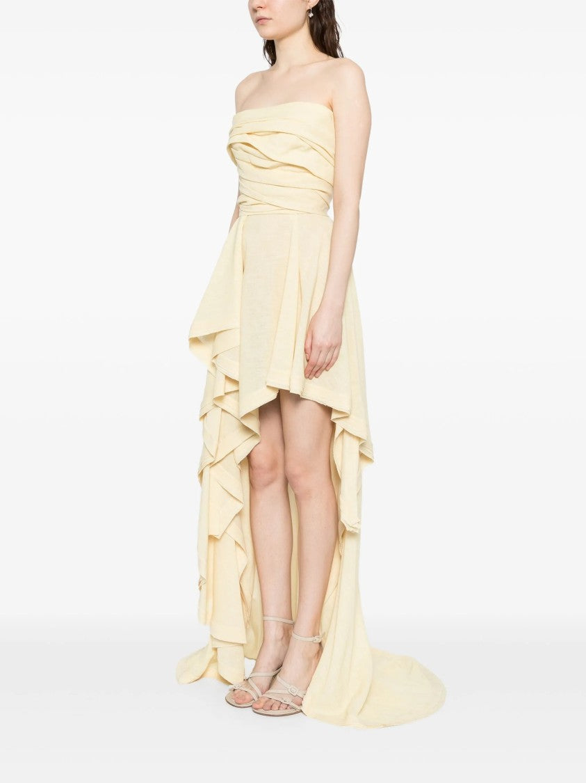 Layered Taffeta Dress