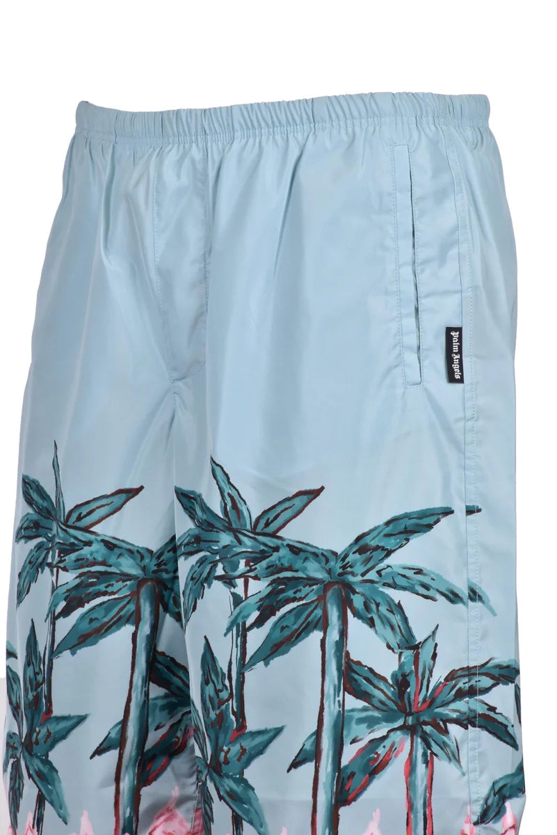 Nylon Shorts - Aqua Green