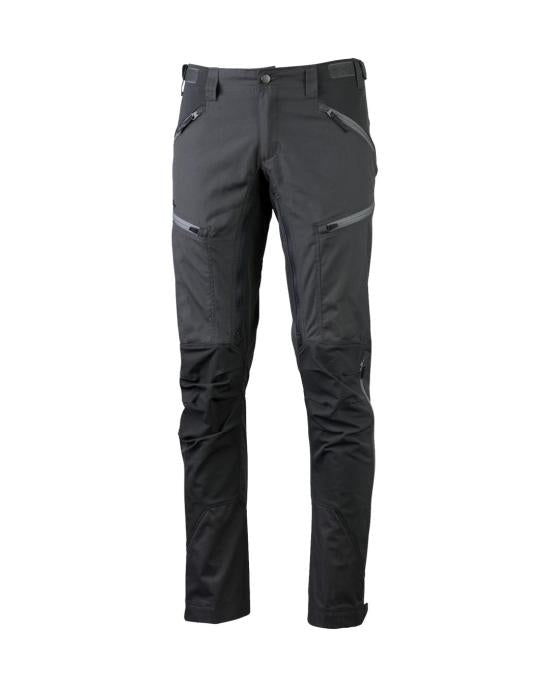 Straight-Fit Pants with Zippered Pockets and Articulated Knees