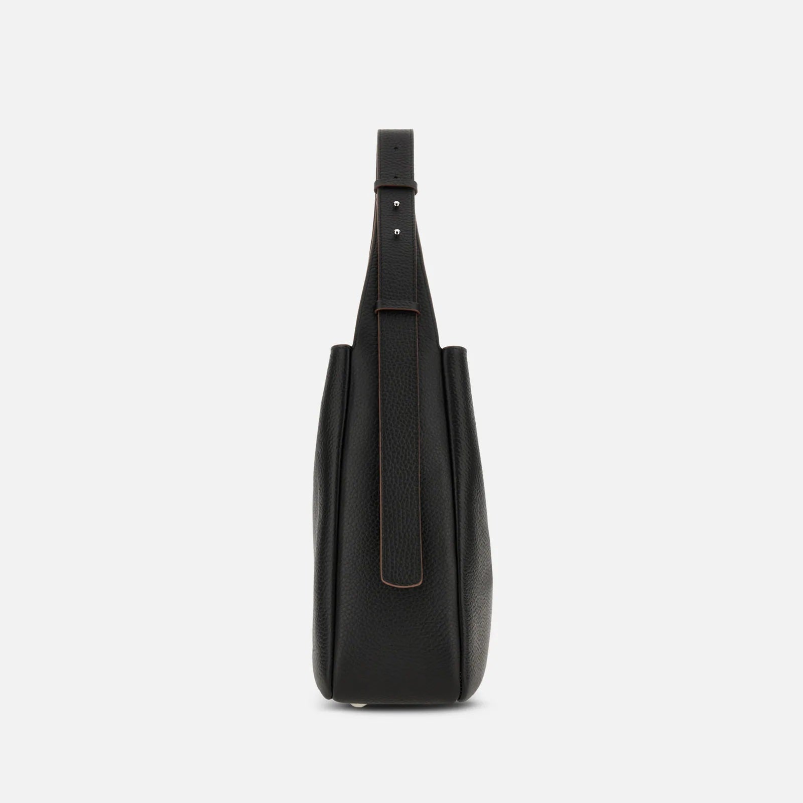 Black H01X Hobo Verticale Hobo Bag