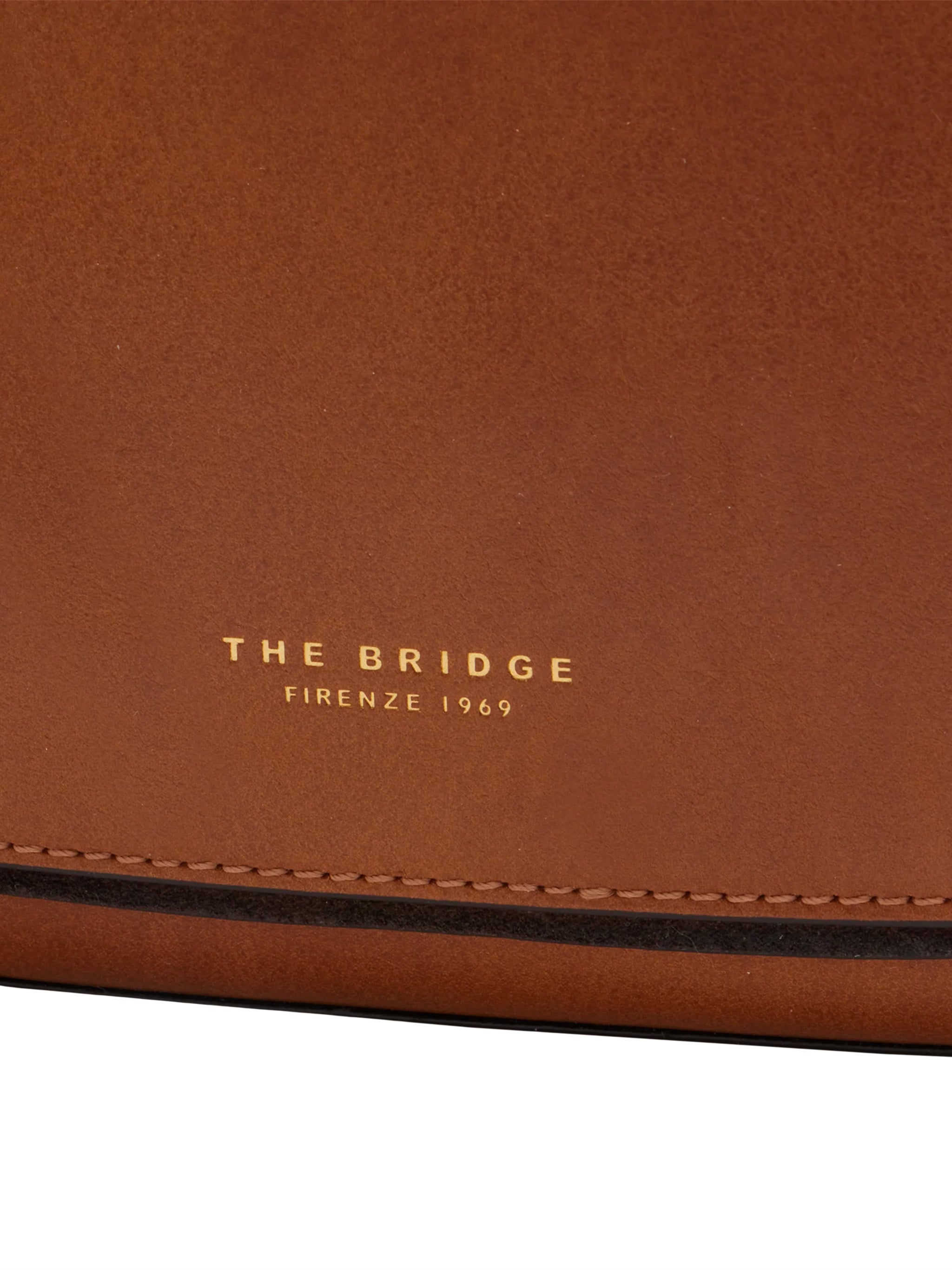 Brown Baby Hobo Structured Leather Shoulder Bag