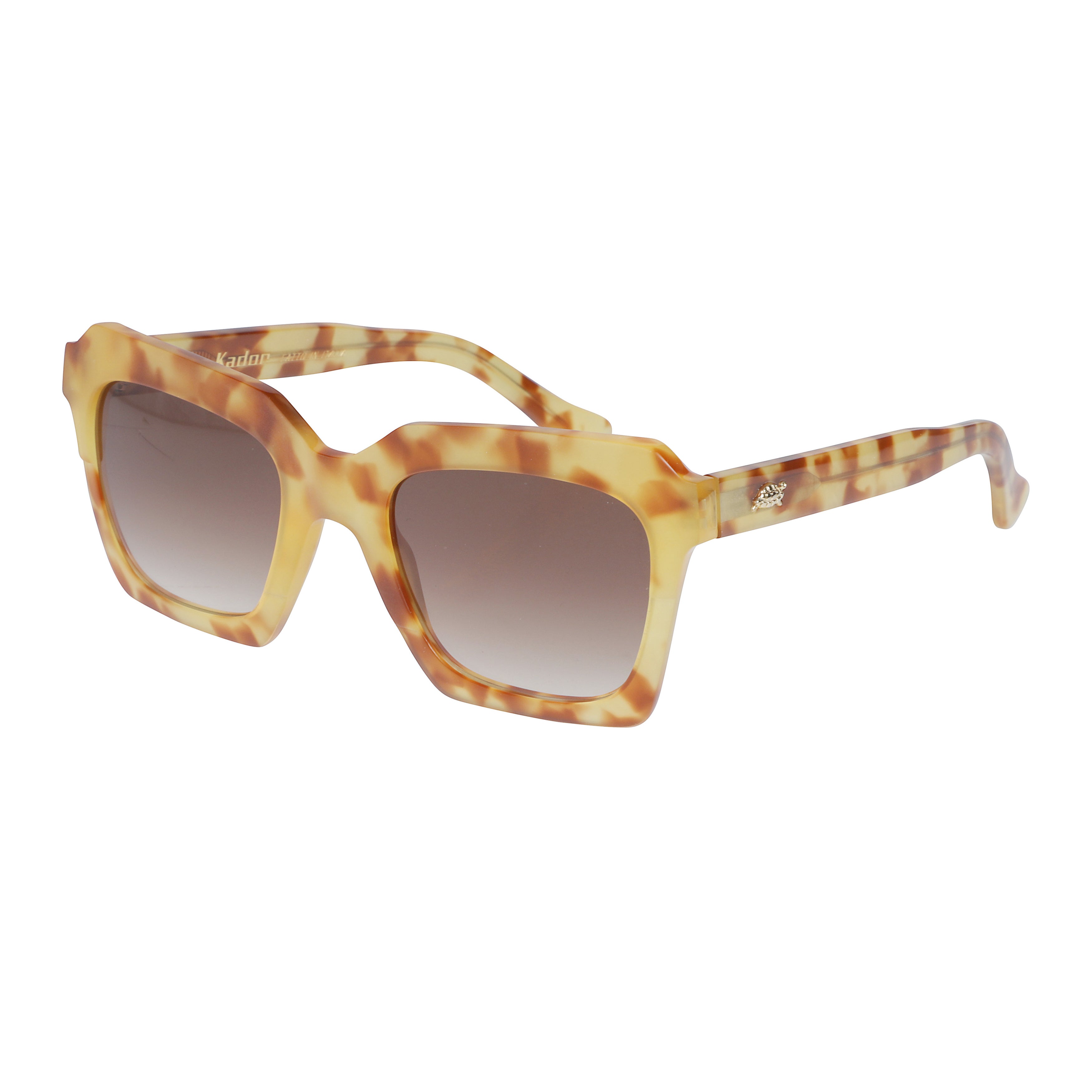 Kallima-S Oversized Square Frame Tortoiseshell Sunglasses