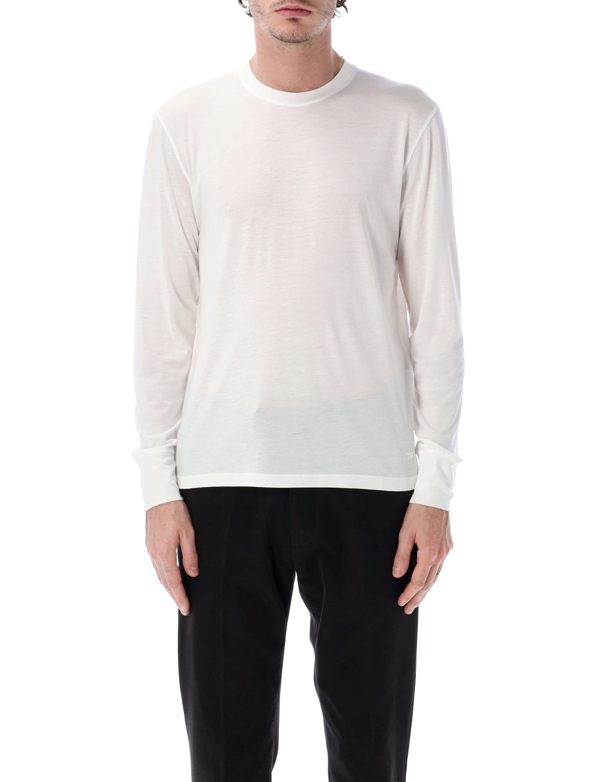 Long Sleeve T-Shirt With Fitted Cuffs